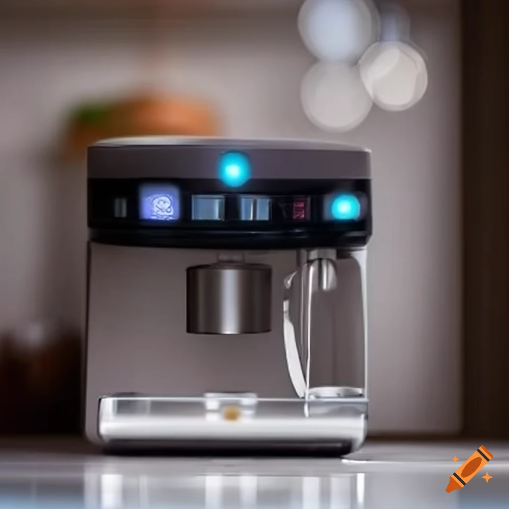 digital tea machine integrated in the kitchen