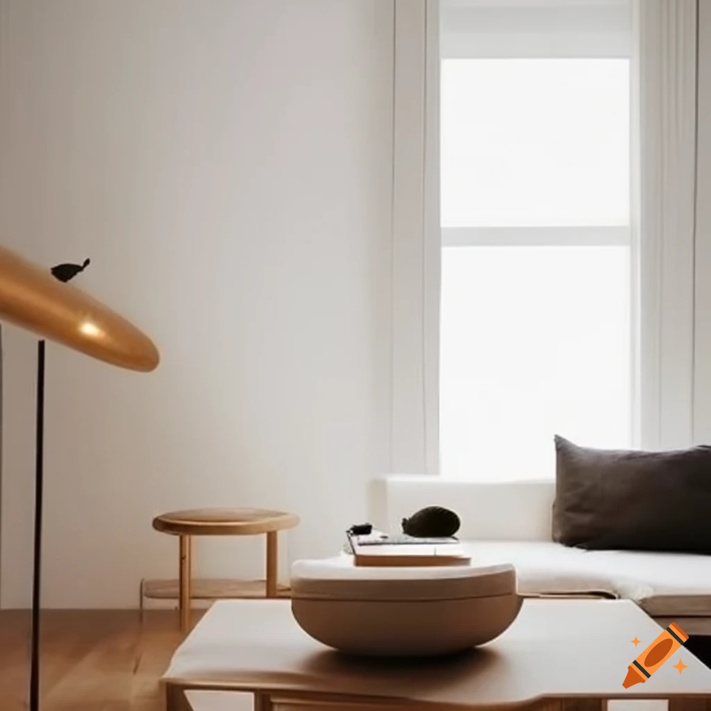 Minimalist seaside living room opening to balcony with breathtaking ...