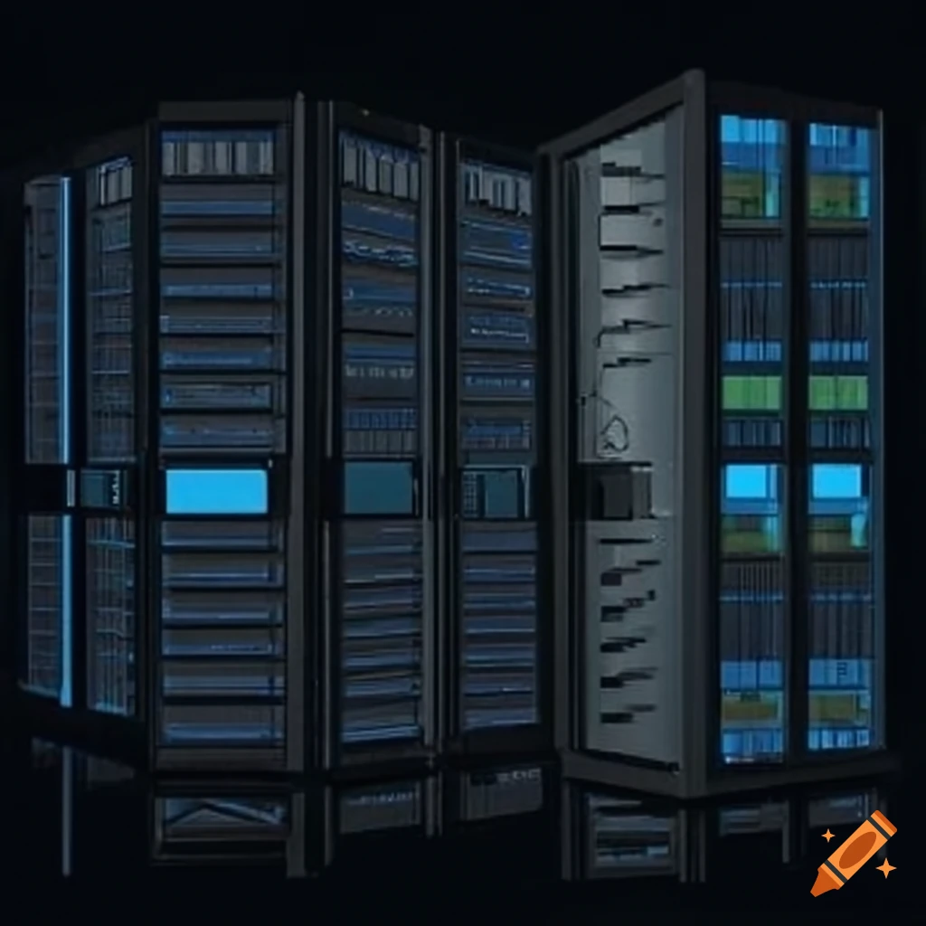 Server computer mainframe drawing free image download