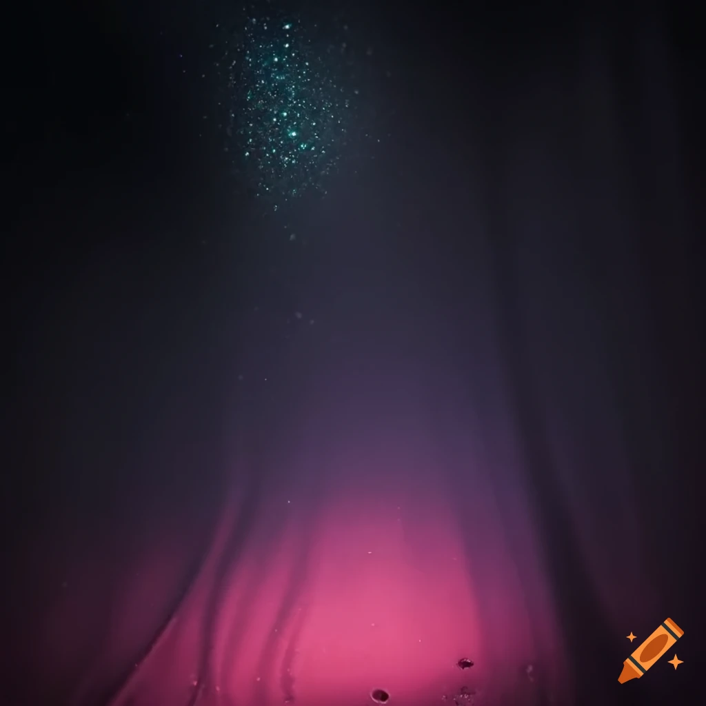 abstract art of a sparkling black puddle