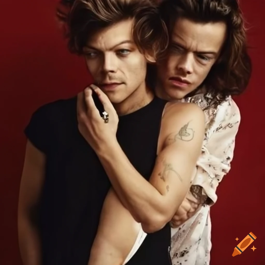 Louis Tomlinson And Harry Styles Together On Craiyon