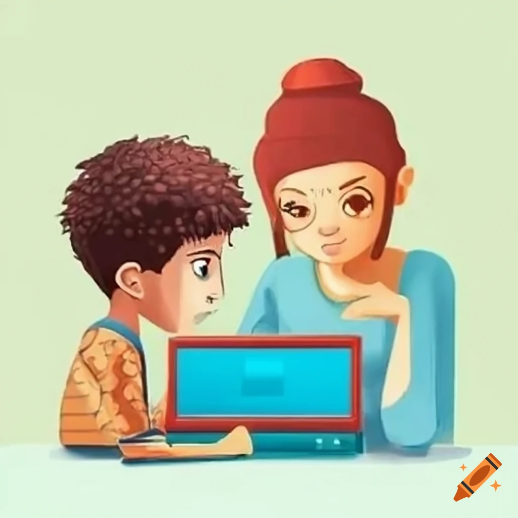 Computer book in hindi for students on craiyon