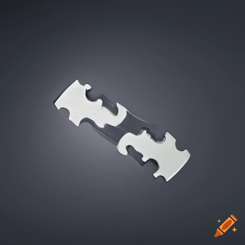 close-up of a razor blade