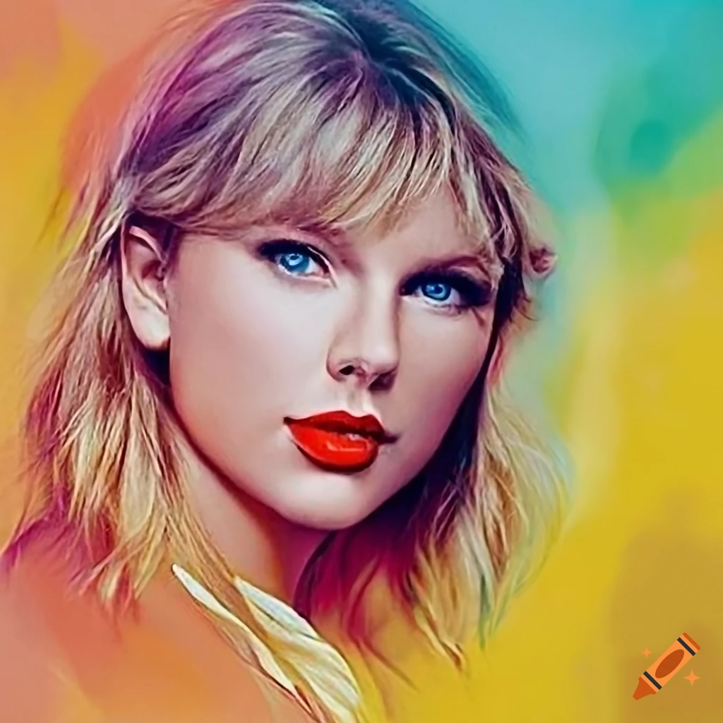 Illustration Of Taylor Swift In Modern Style On Craiyon