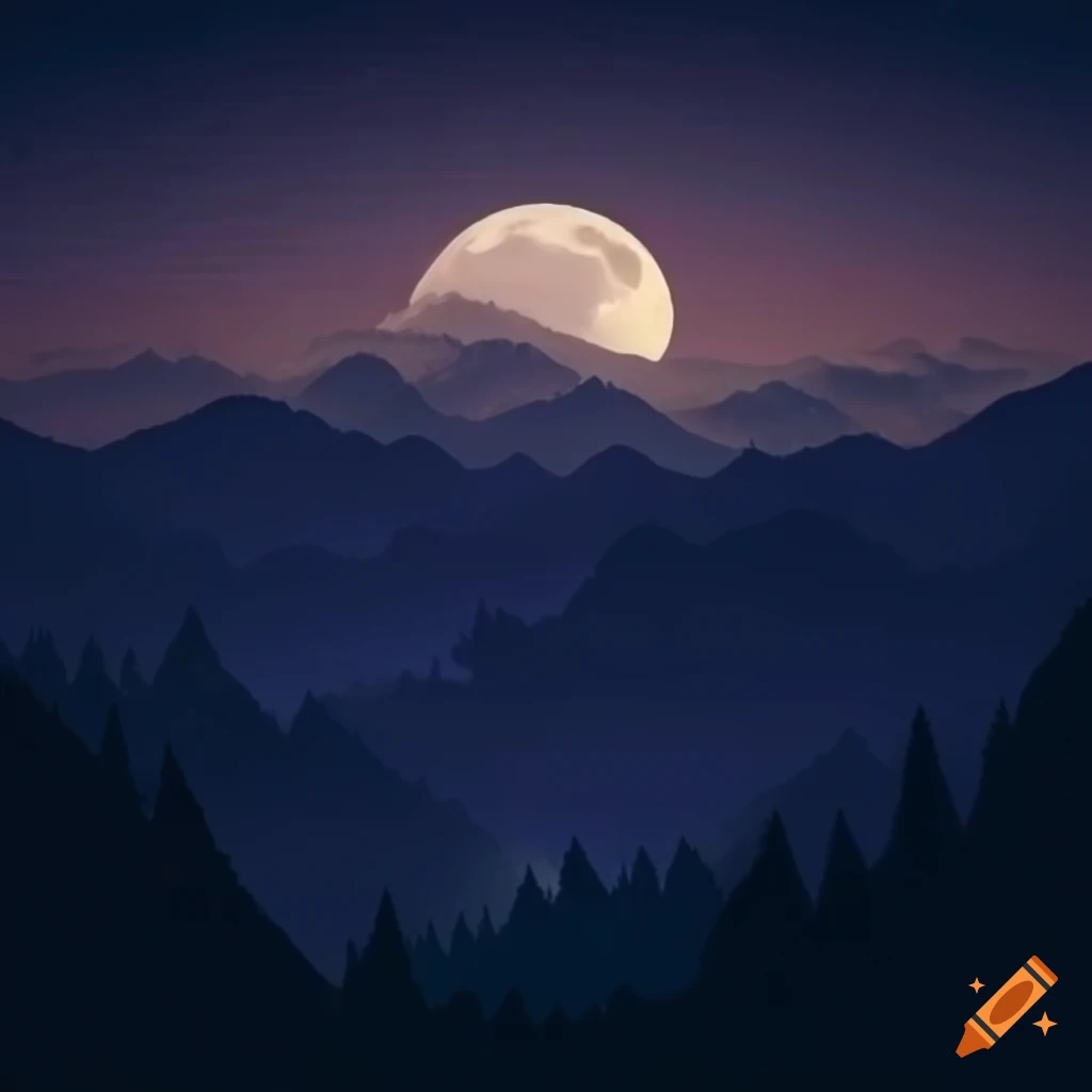 moonlit-mountain-landscape-on-craiyon