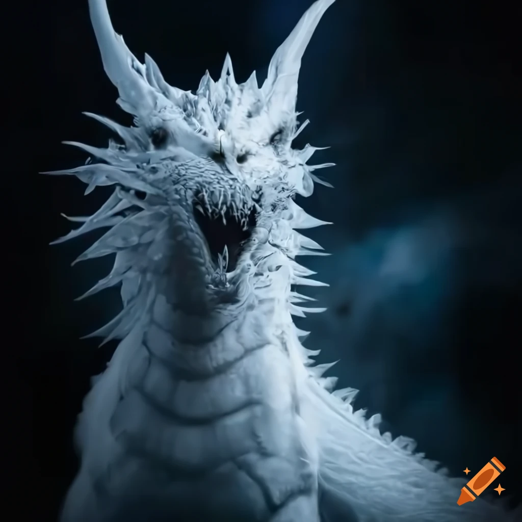 Realistic 3d dragon face on Craiyon