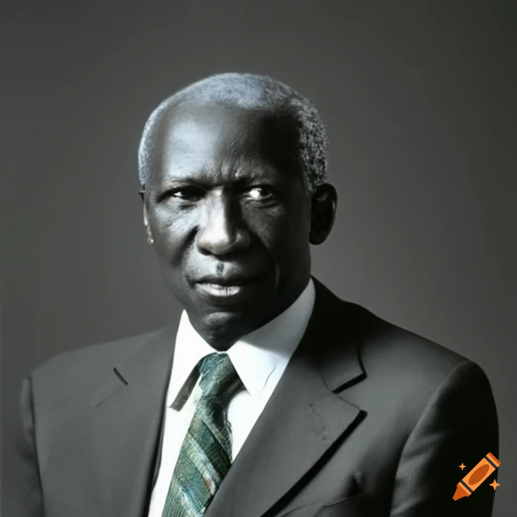 portrait of Abdou Diouf