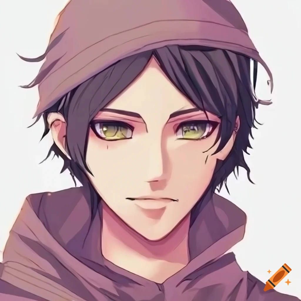 Young Man Anime Style Character Vector Stock Vector (Royalty Free)  2320286455 | Shutterstock