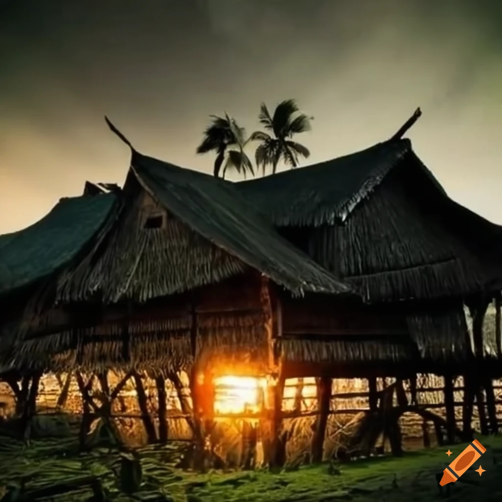 traditional house of Baduy tribe