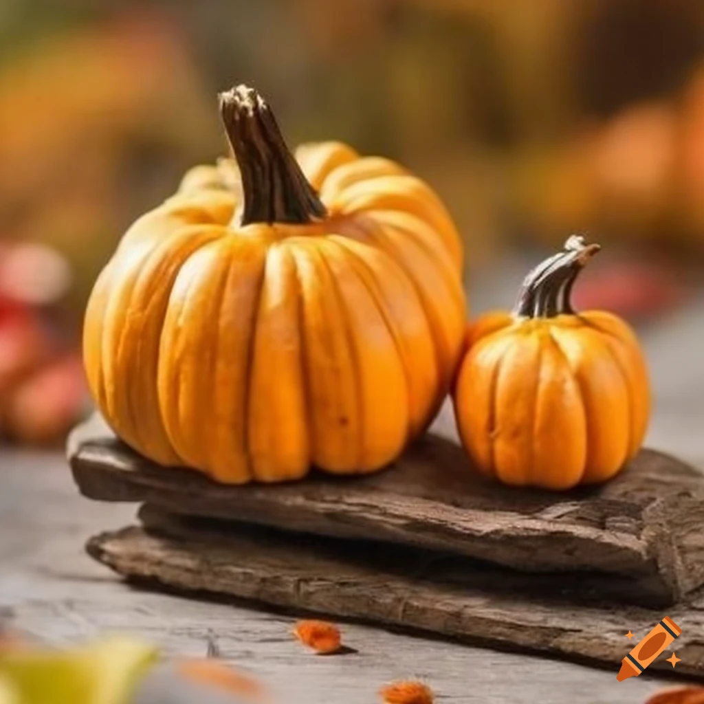Autumn themed Miniature Pumpkin Farm