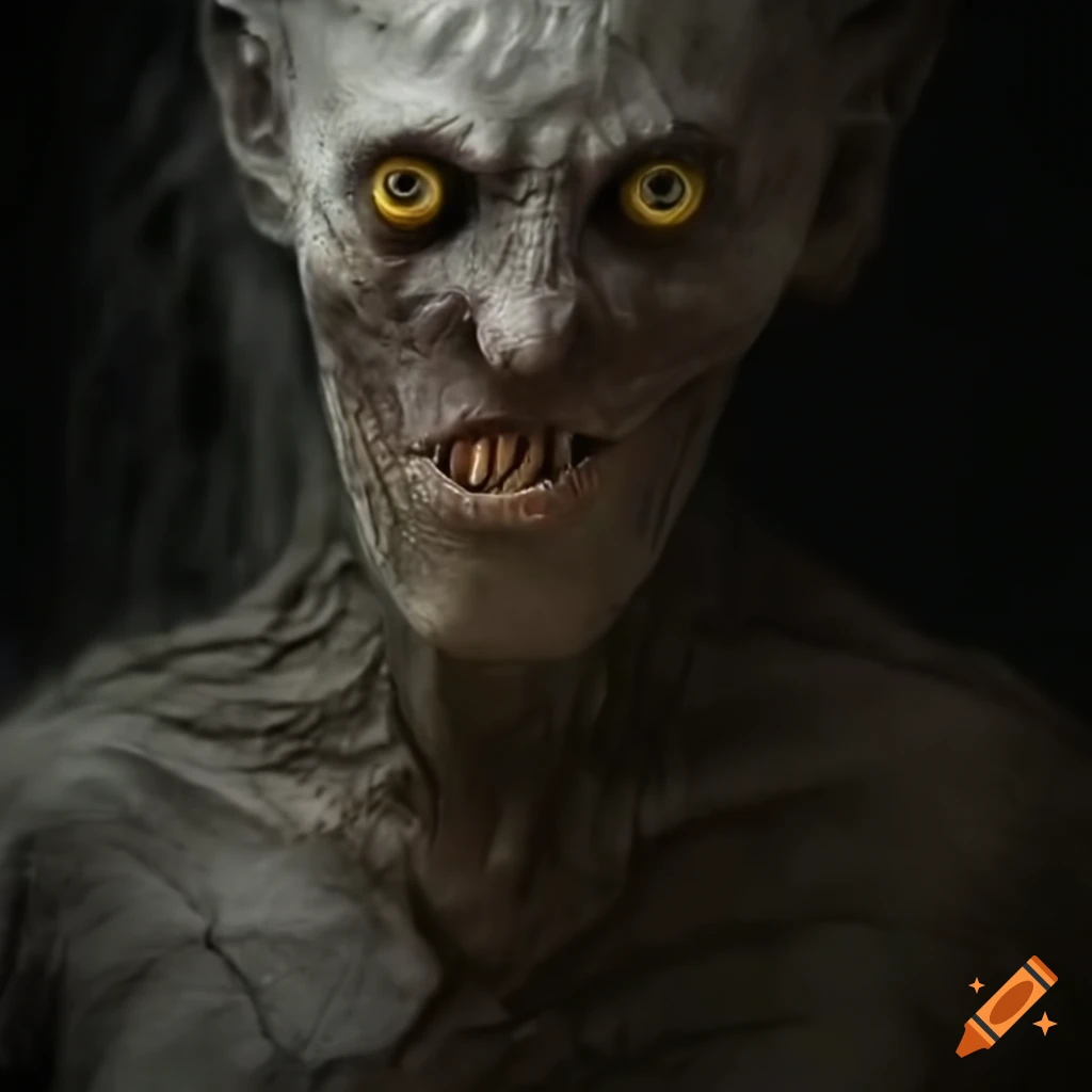 scary humanoid creature