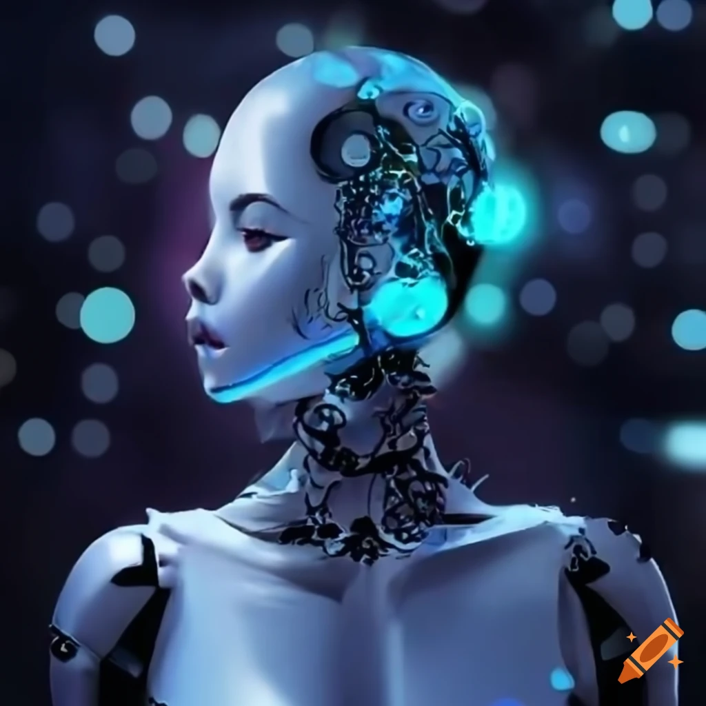Concept artwork of revealing artificial intelligence