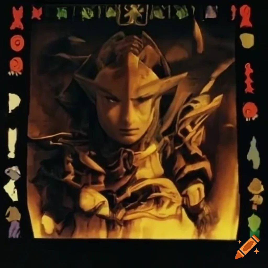artwork inspired by Zelda game designed by Akira Kurosawa