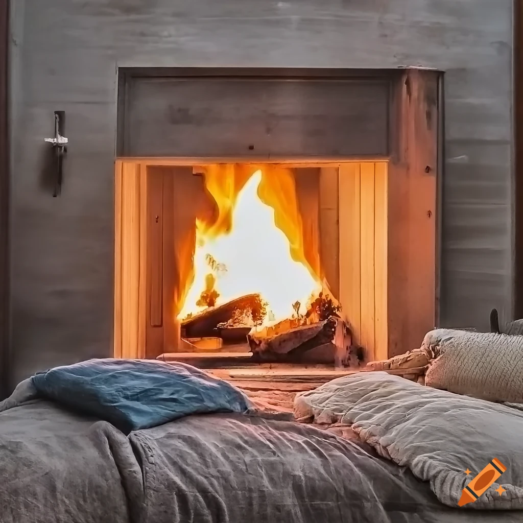 realistic fire ambiance