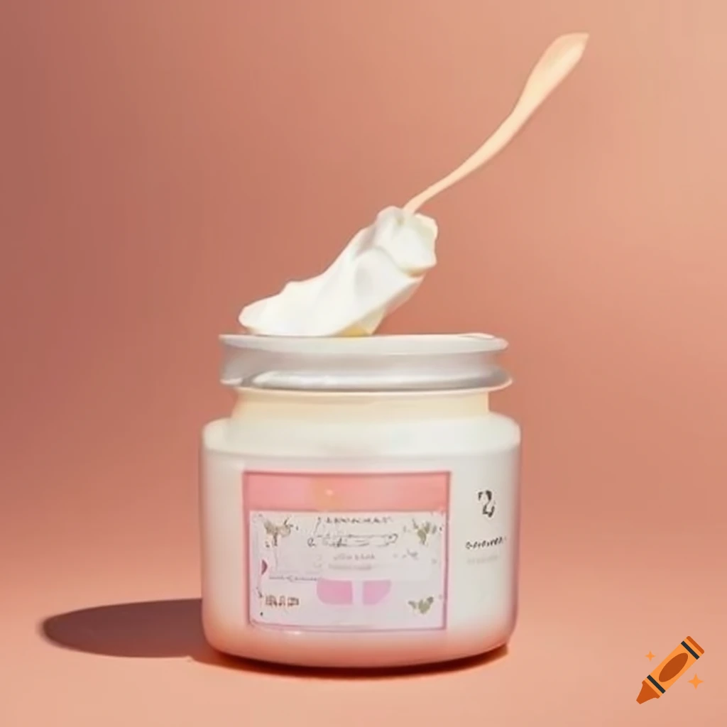 aesthetic body butter with a cute label