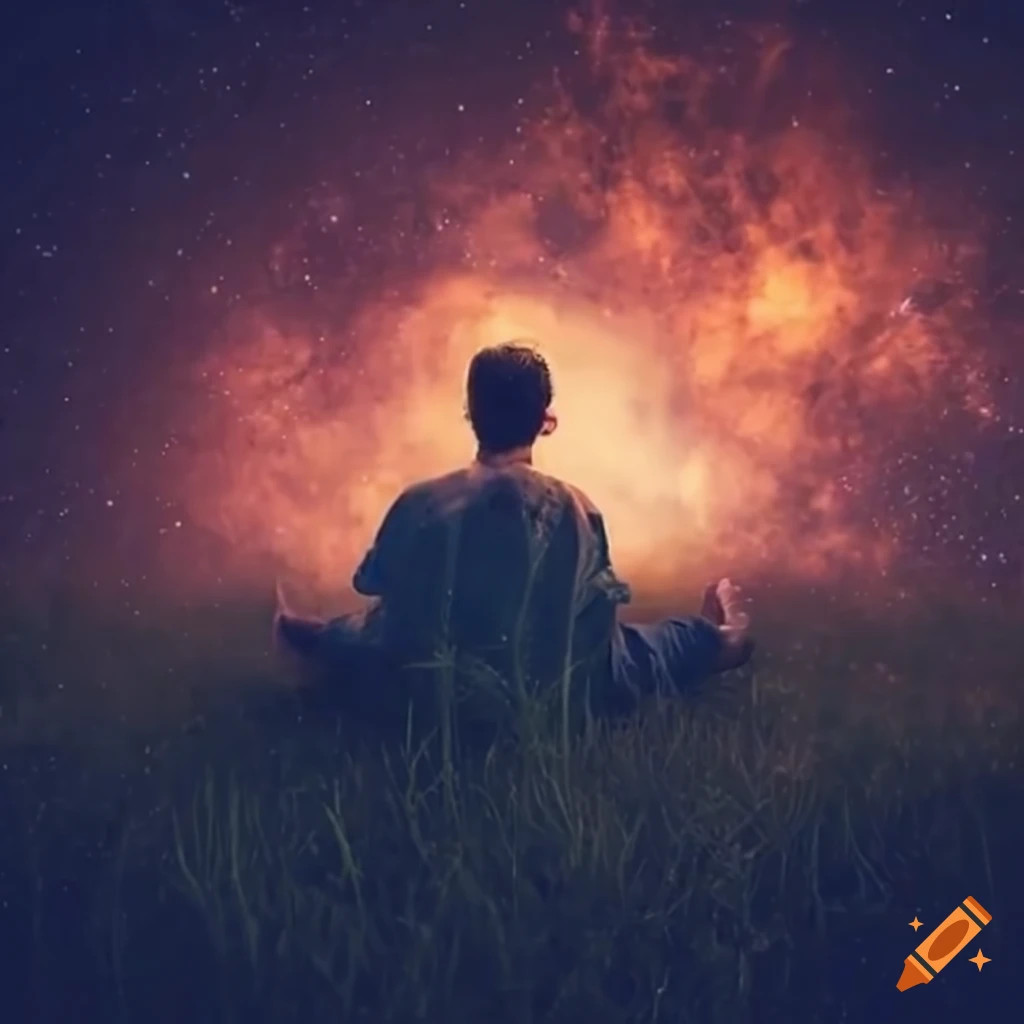 Guy Stargazing In The Grass With Smoke On Craiyon guy-stargazing-in-the-grass-with-smoke-on-craiyon