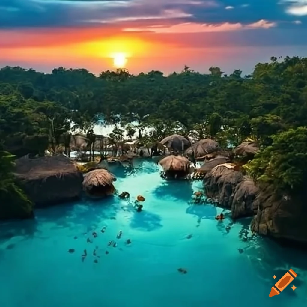 image of a lost paradise resort