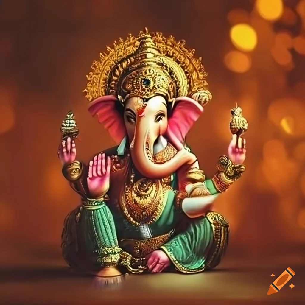 Image of lord ganesha on Craiyon