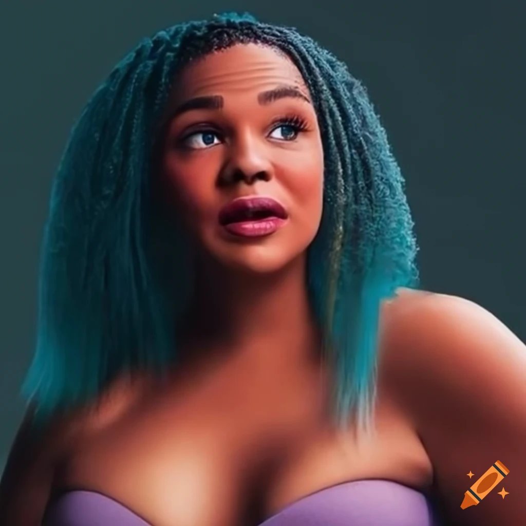 empowered BIPOC woman expressing herself confidently
