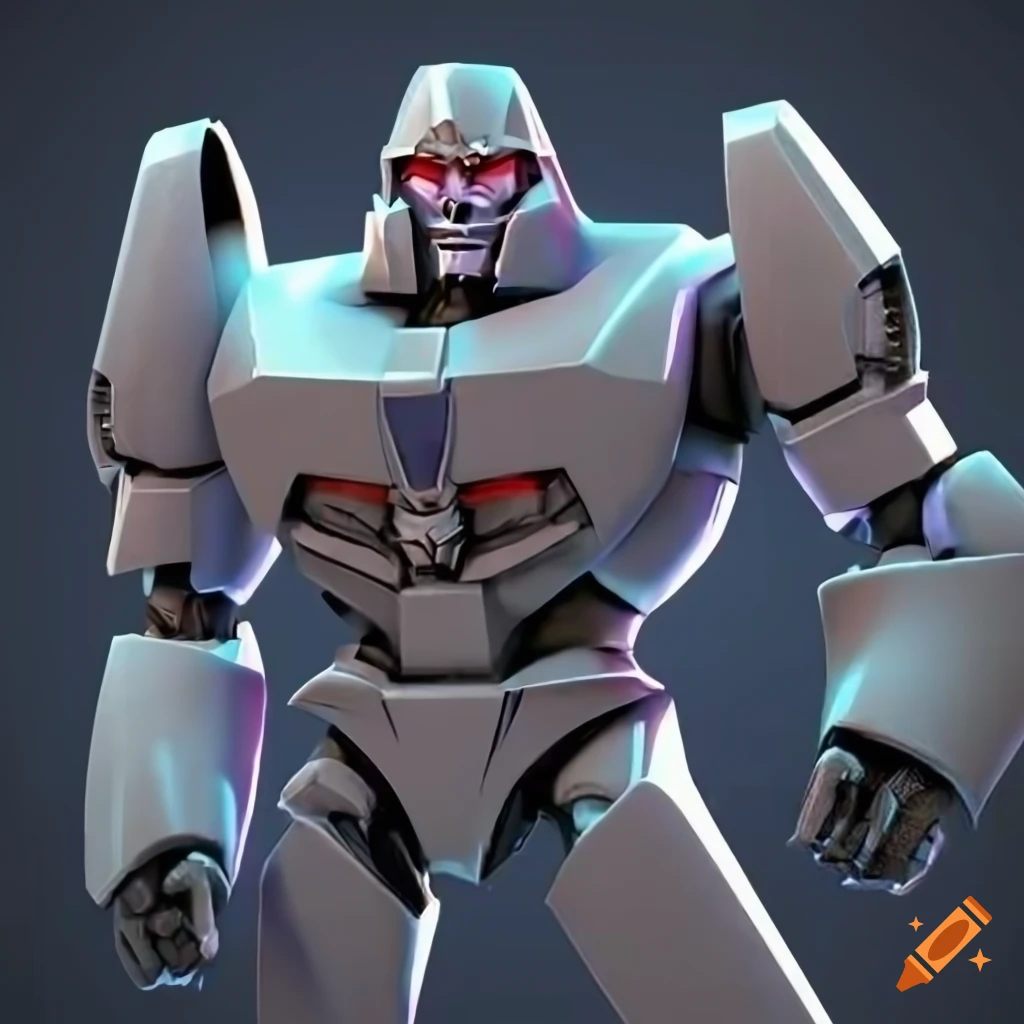 Megatron Transformers Prime 3D model