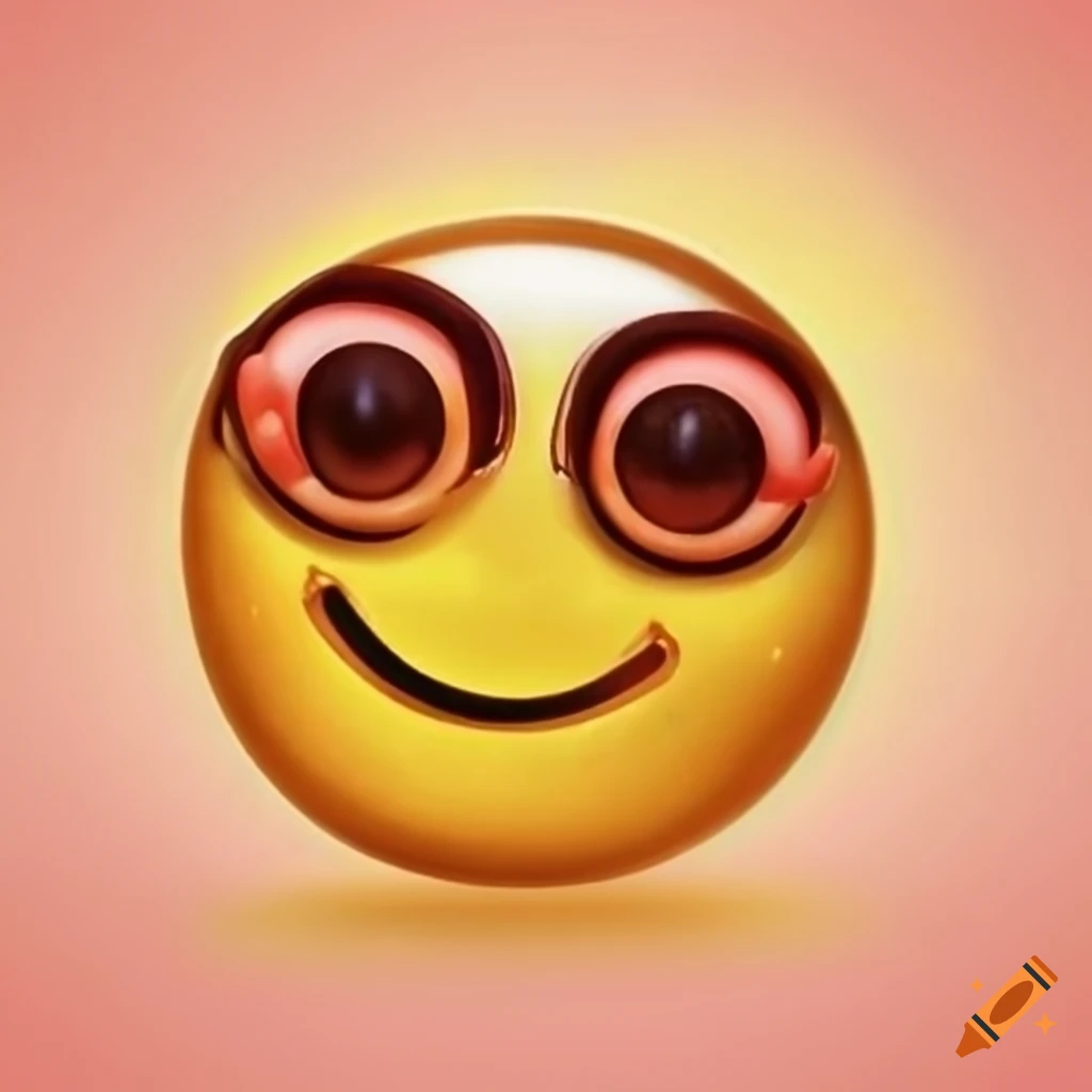 Three eye happy face emoticon Stock Photo - Alamy