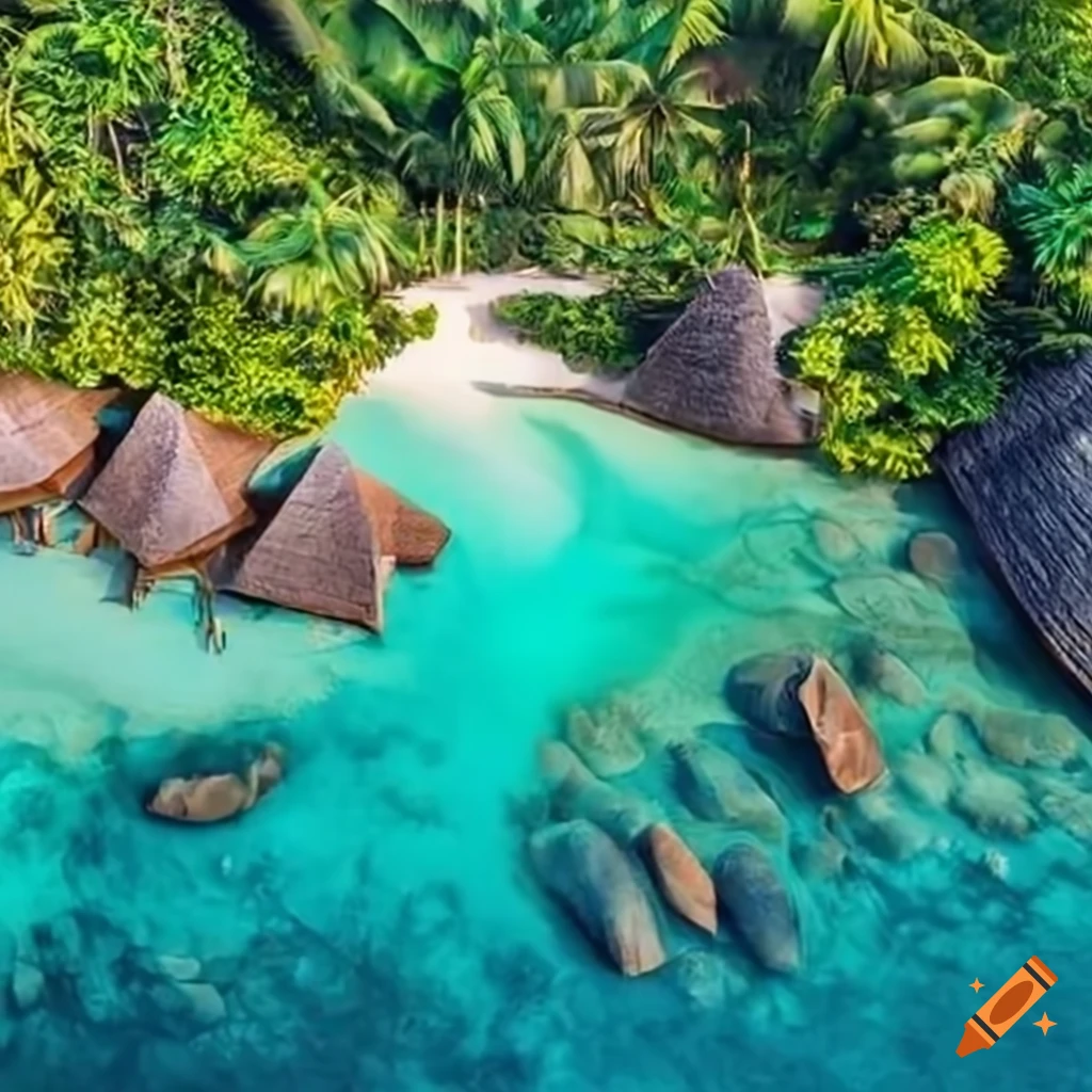 luxury resort inspired by Lemuria in Seychelles