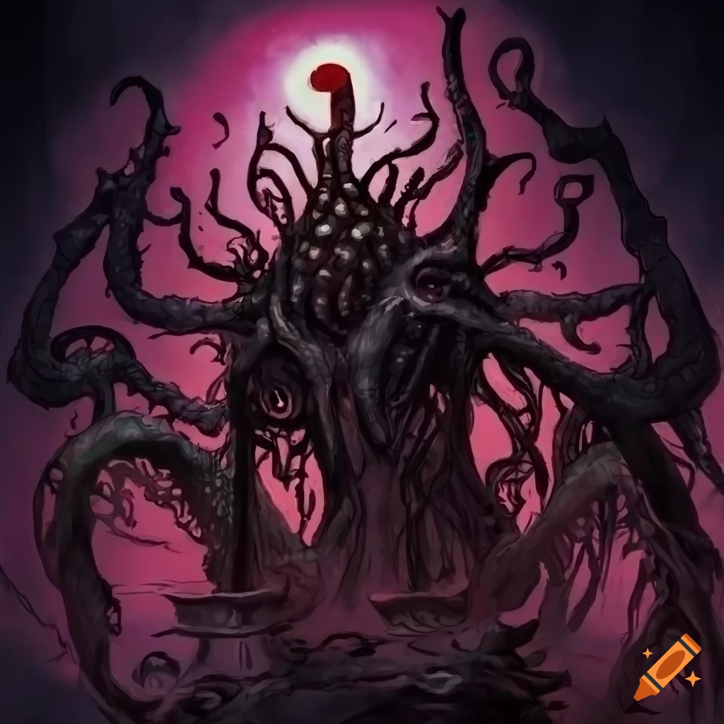 Darknessleon Lovecraftian horror artwork