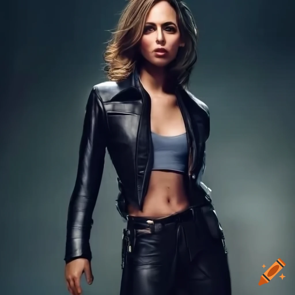 Eliza dushku leather