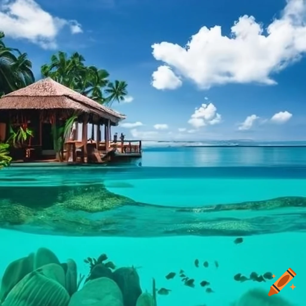 paradise resort in Seychelles