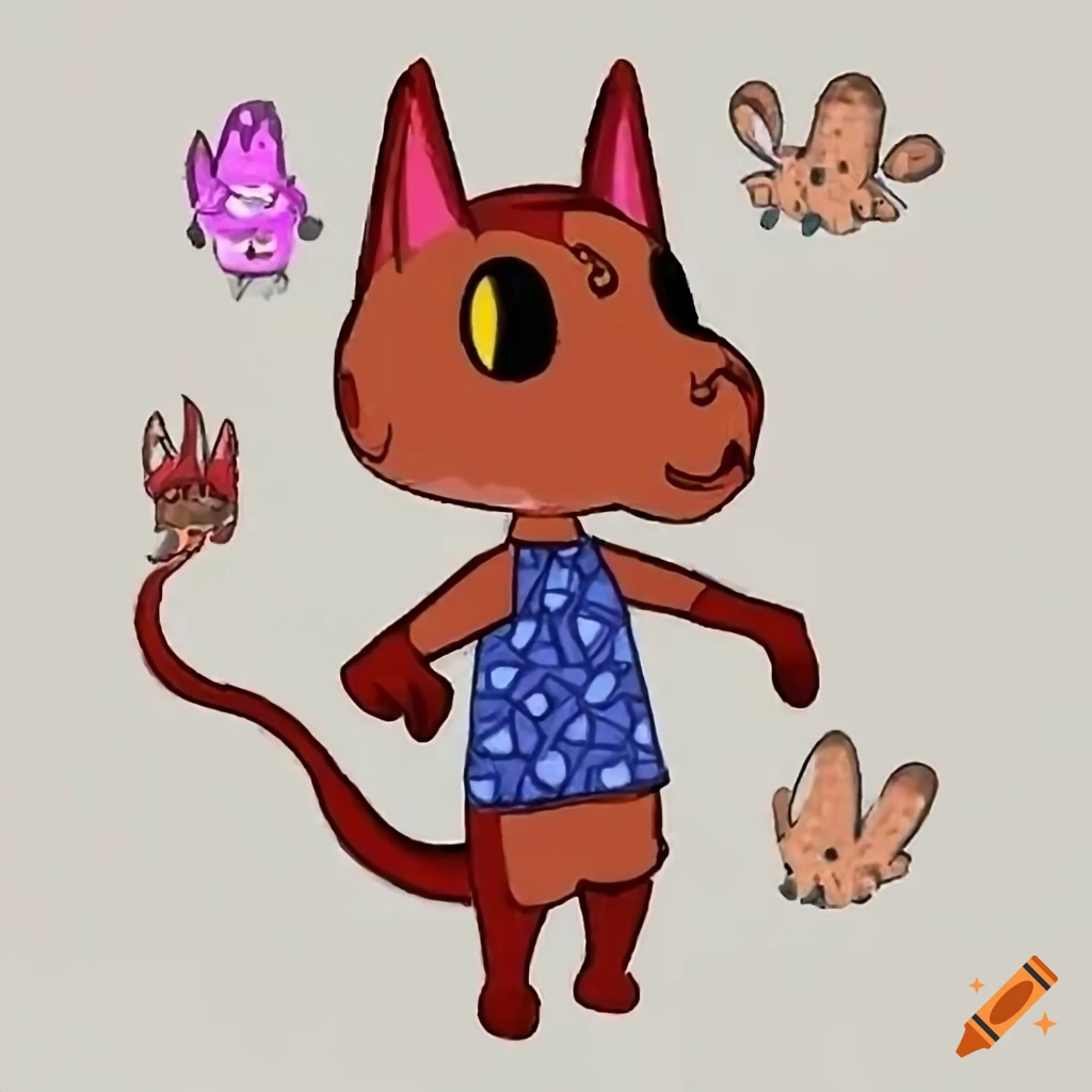 Kobold In Animal Crossing On Craiyon