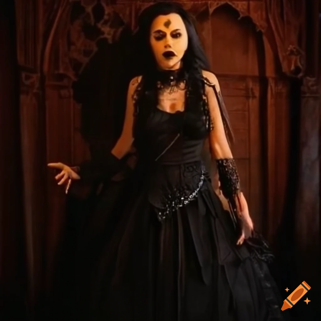 Gothic Hexe Resin Figur 30cm - Halloween Deko, Magier Statue Für Sammlung