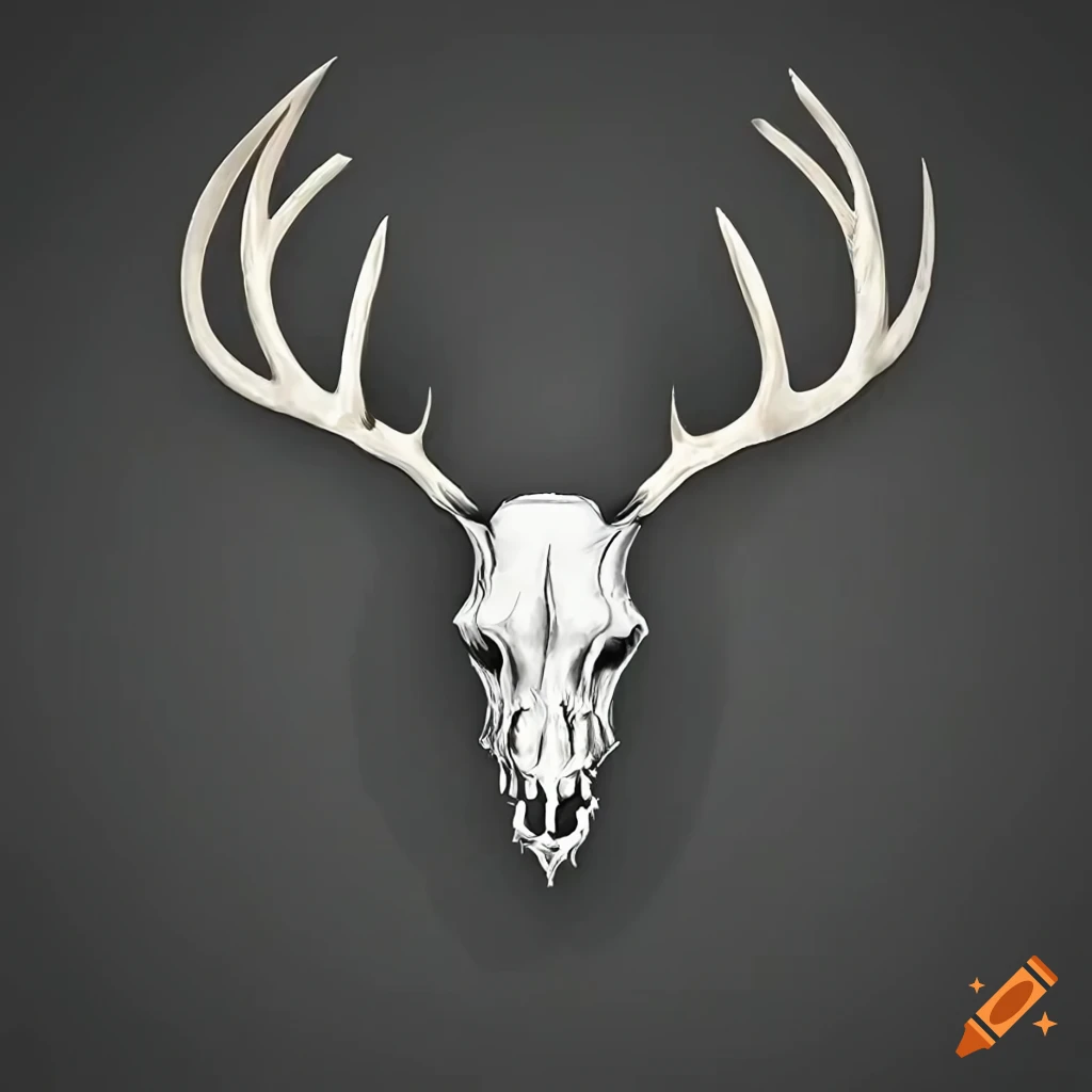 Deer skull logo image