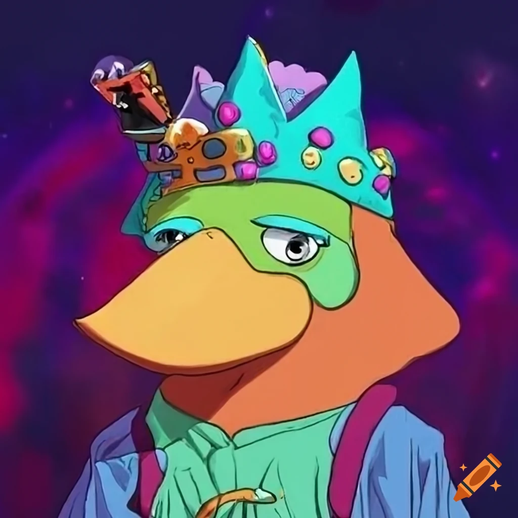 bright image of a holy platypus