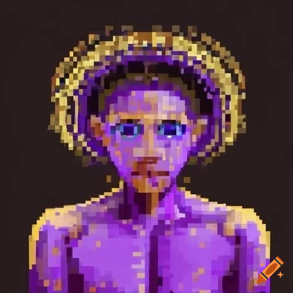 Pixel Art Of Simone Biles On Craiyon