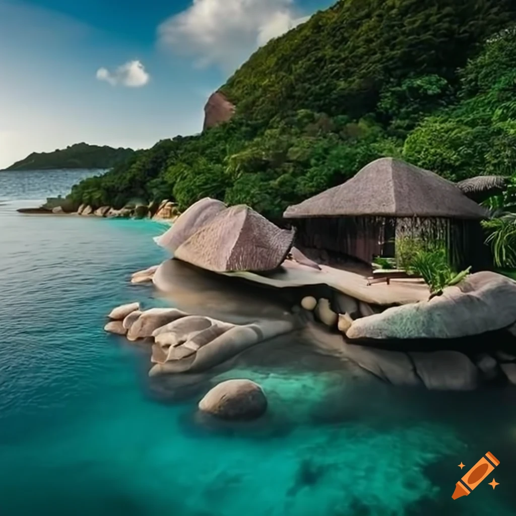 luxurious granite-inspired resort in Seychelles