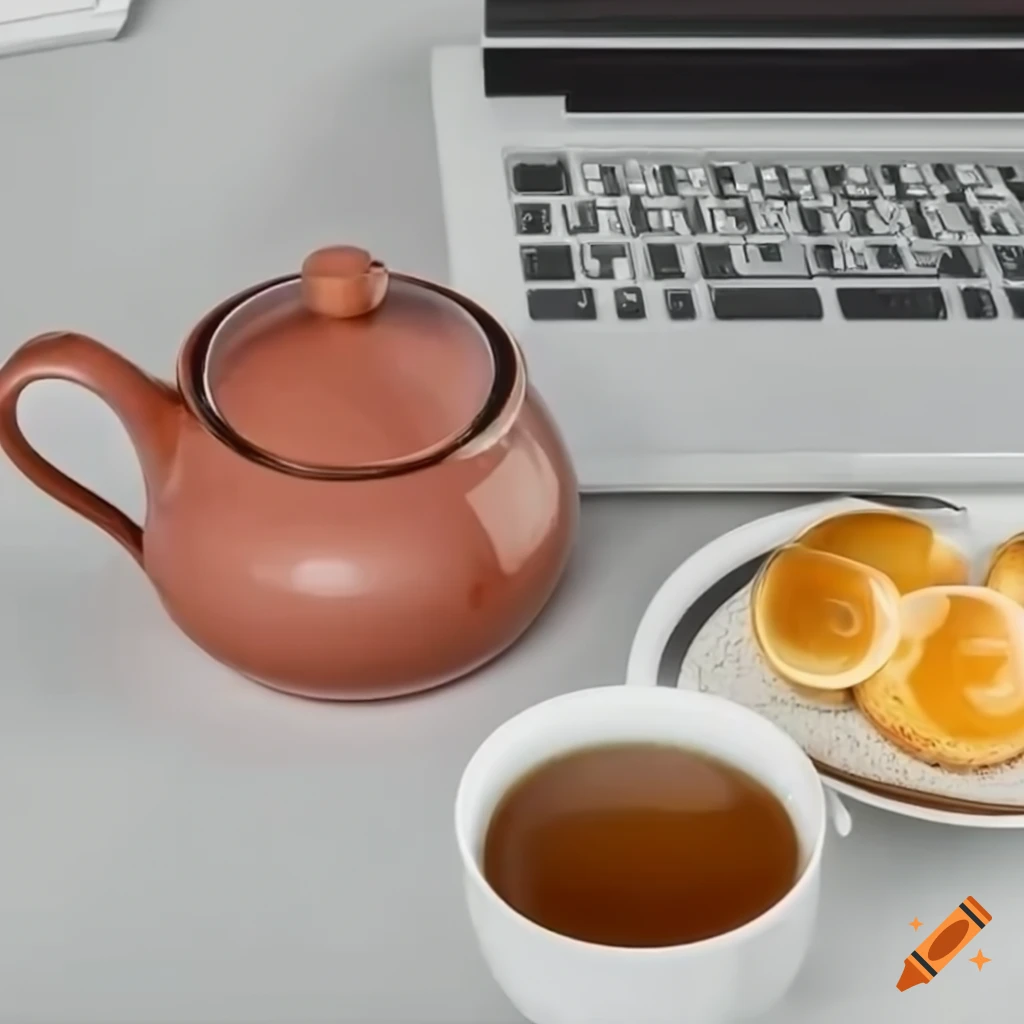 breakfast with a cup of tea