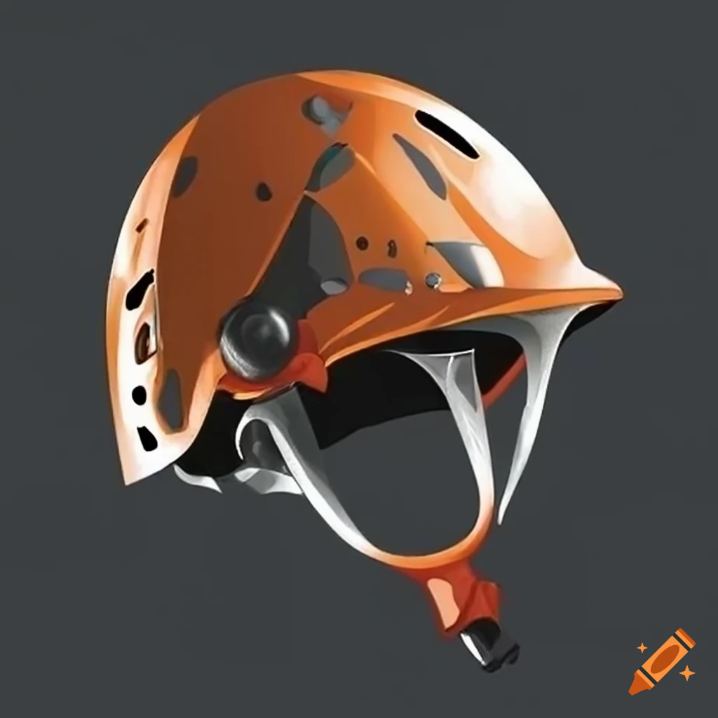 rock climbing helmet with light