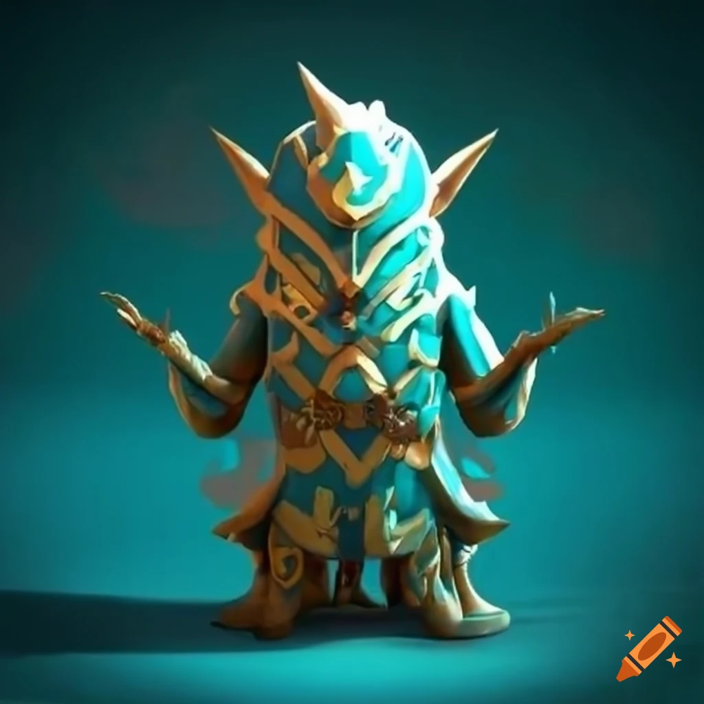sculpture from a Zelda game