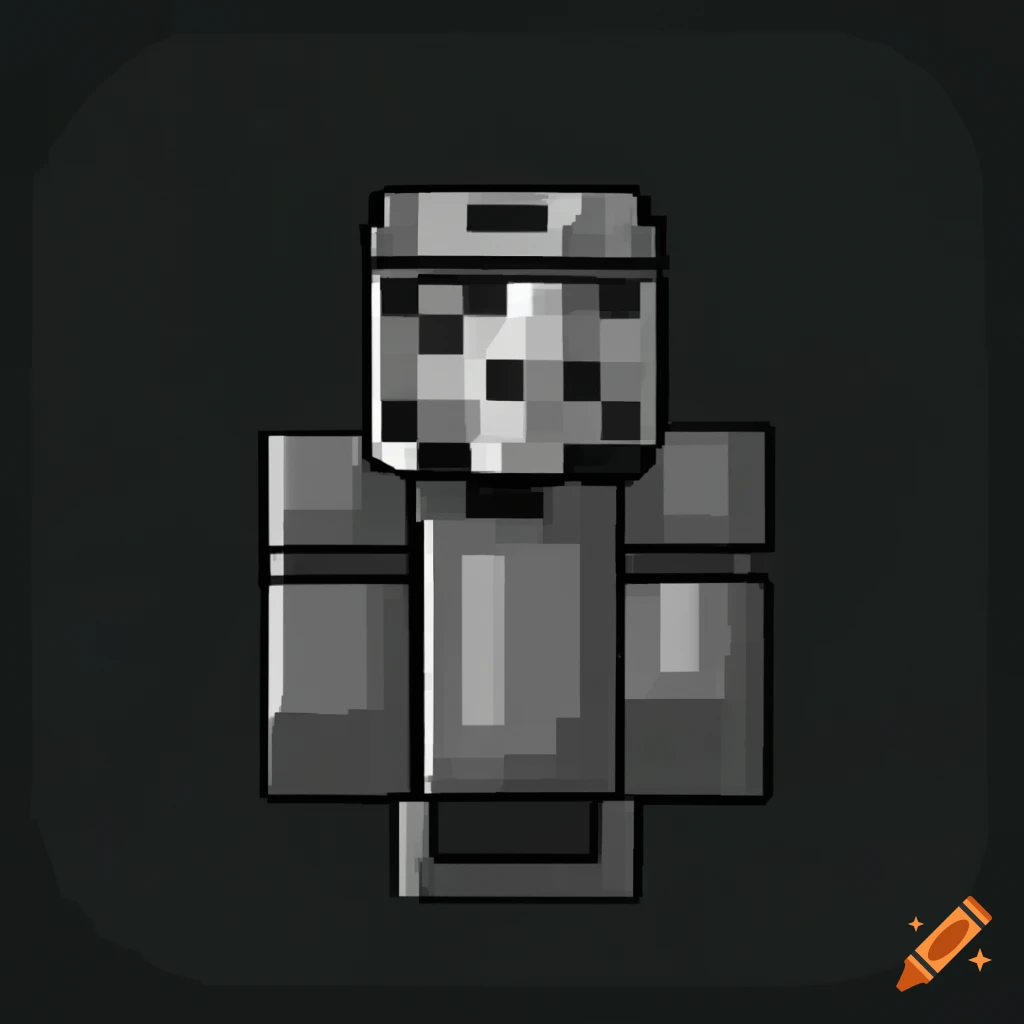 Minecraft server on craiyon