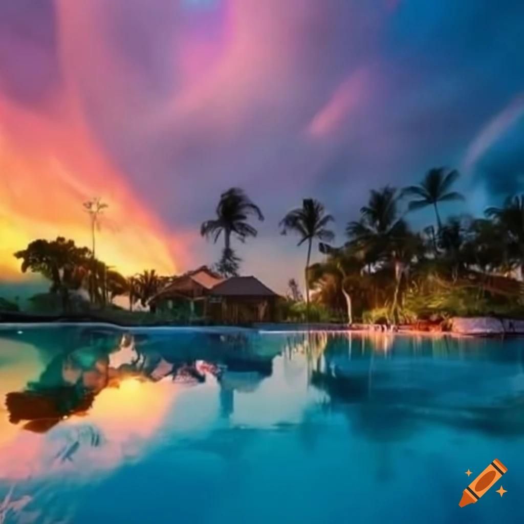 image of a lost paradise resort