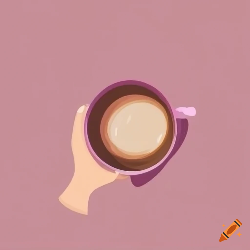 Simple drawing of a cute cup of coffee with text i need coffee on Craiyon