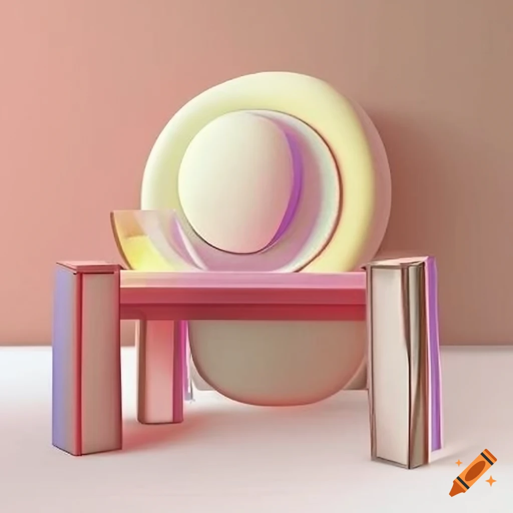 colorful and intricate abstract 3D sculpture