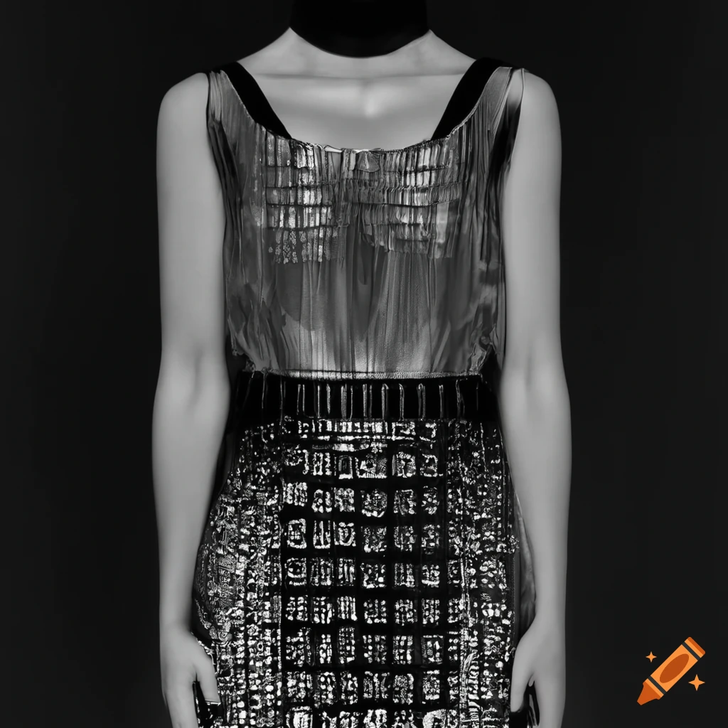 Paco rabanne iconic dress with metal