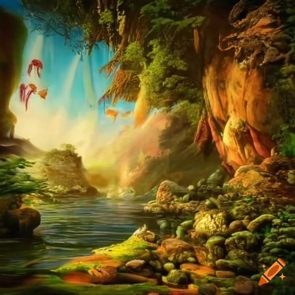 depiction-of-garden-of-eden-in-the-wilderness
