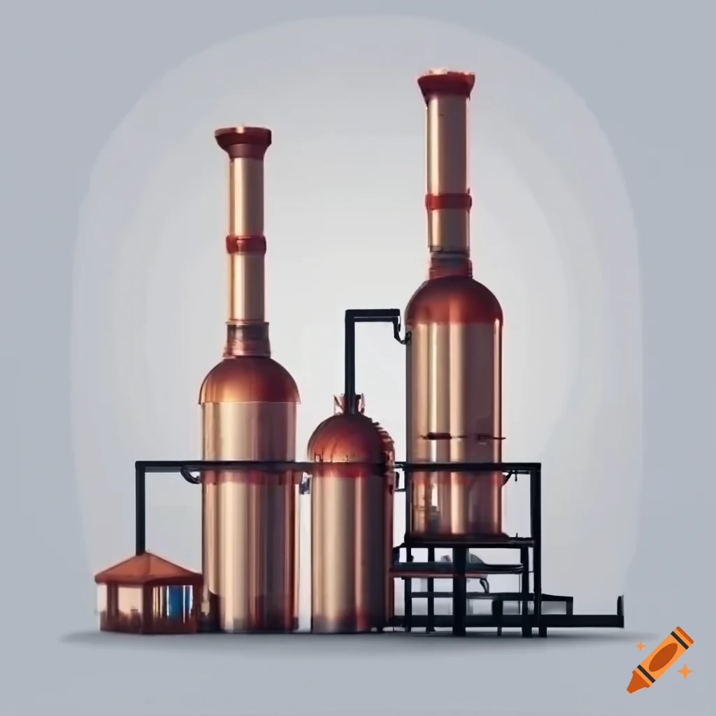 image of a brewery refinery