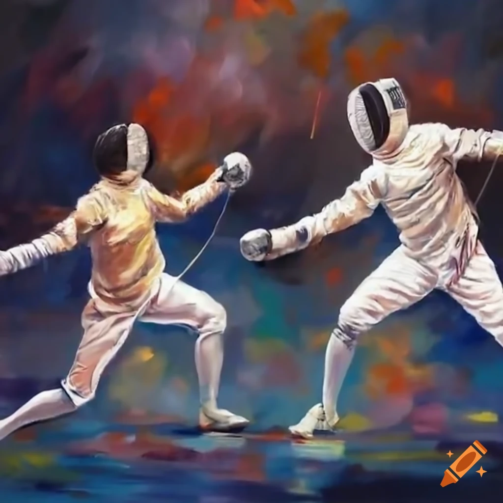 fencing competition at the Olympic Games