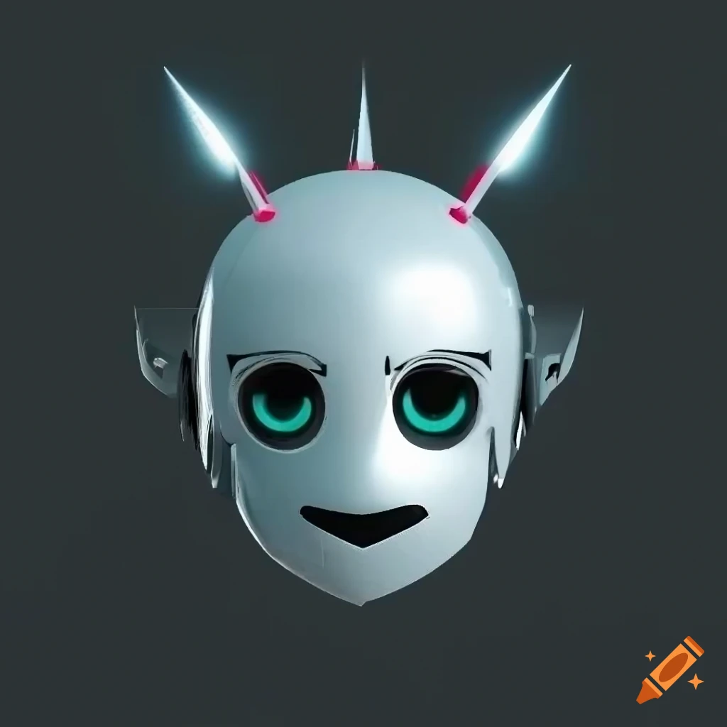 cute-chibi-robot-with-triangular-spike-ears-and-shining-eyes-on-craiyon
