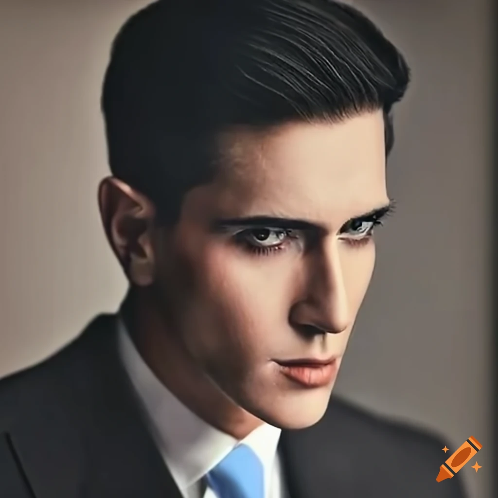 stylish man in a tailored suit