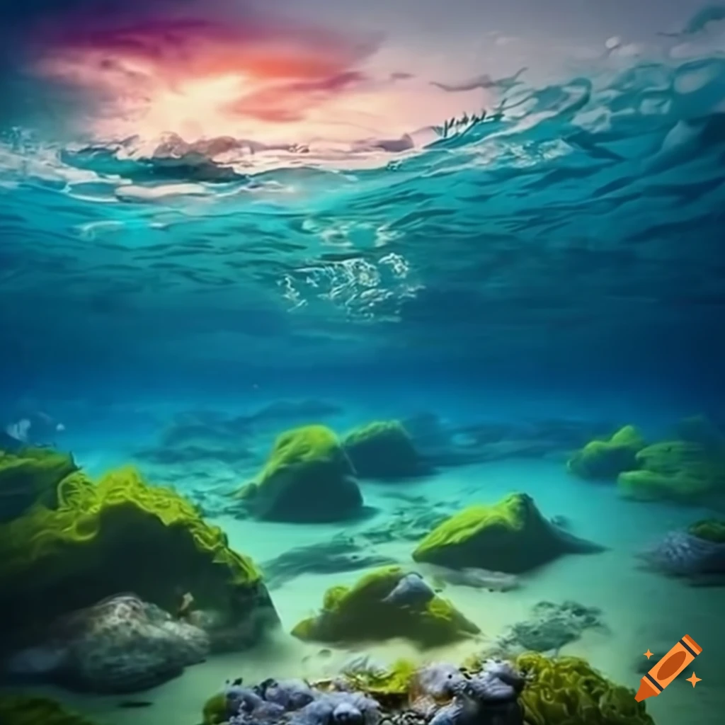 image of underwater lost paradise