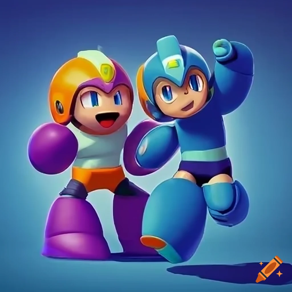 Art Of Pacman And Mega Man On Craiyon 6160